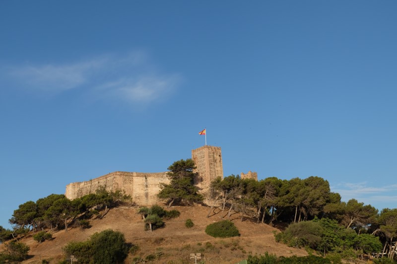 Fuengirola's Sohail Castle stands above the town