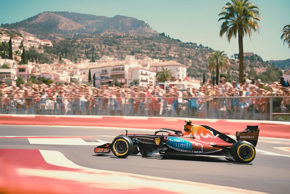 Fuengirola Formula 1 as imagined by AI